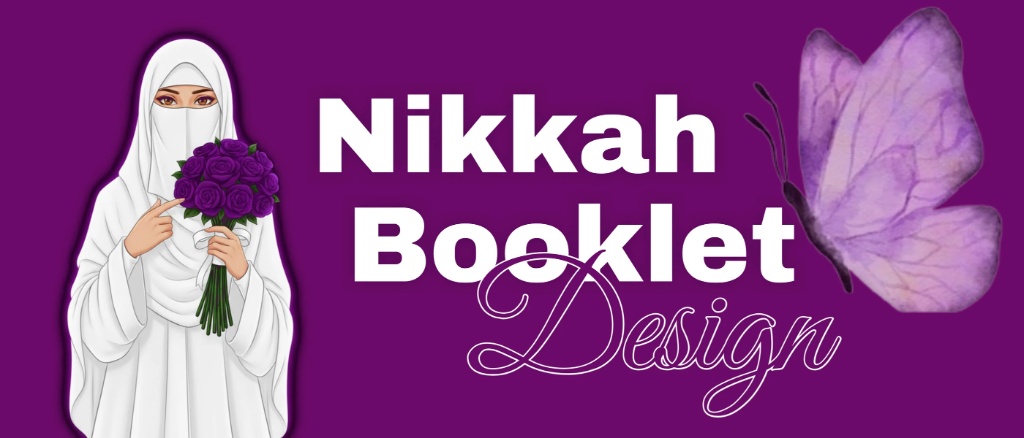 Nikkah Booklet Design Banner